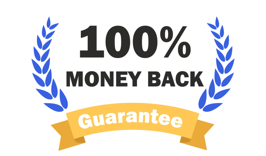 100% Money-Back Guarantee